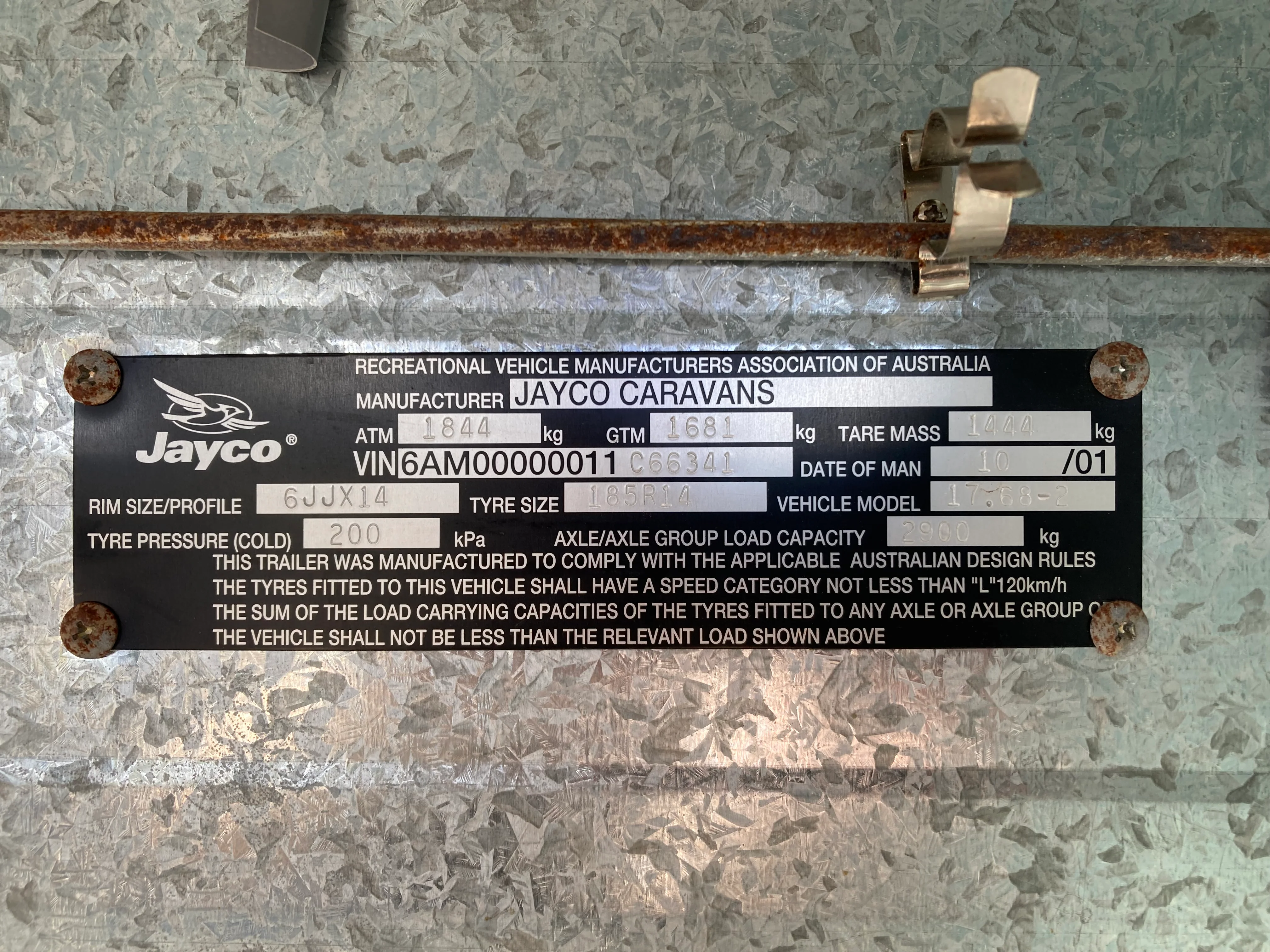 2001 Jayco Westport 18ft - Image 10