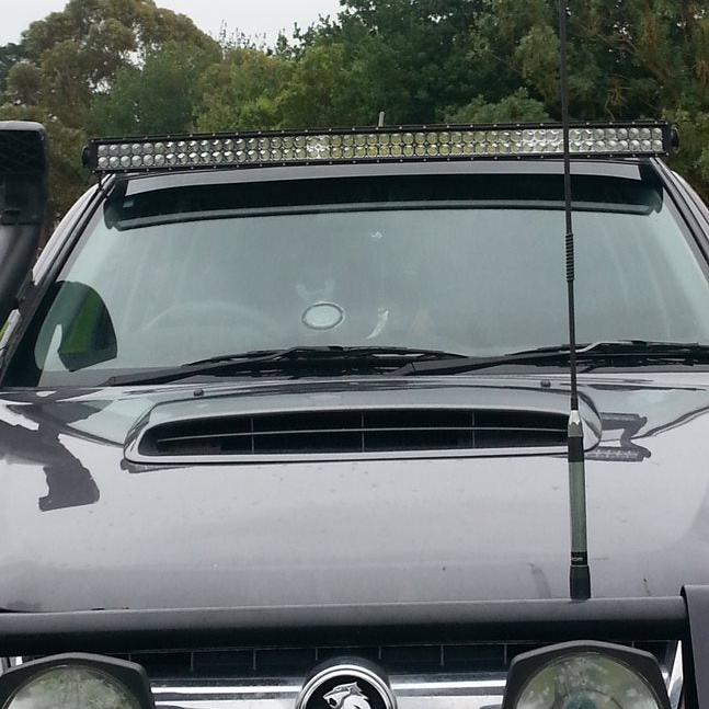 Holden RA Rodeo (1998-2008) 50" Curved Windscreen Mounting Brackets - Image 4