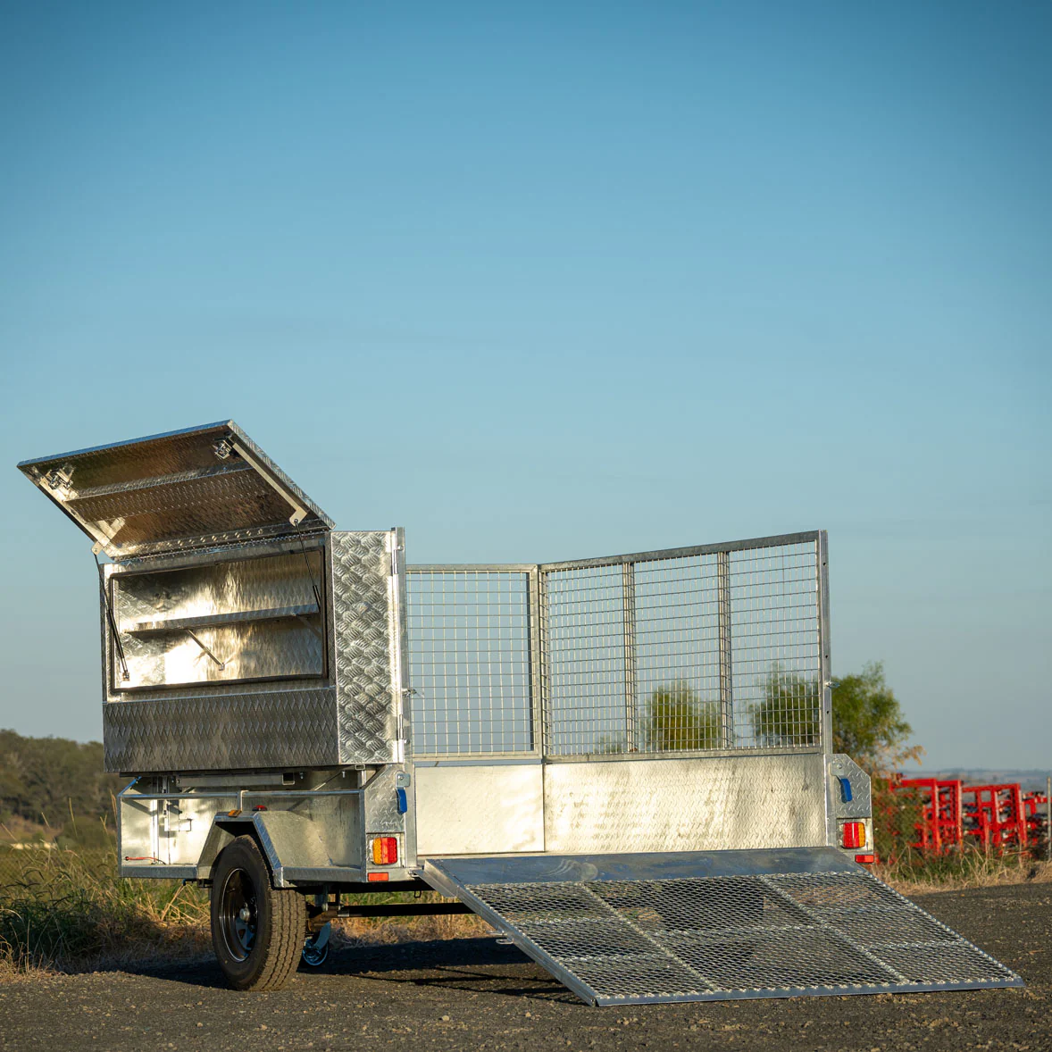 MAKS Mower Trailer Single Axle - Image 8