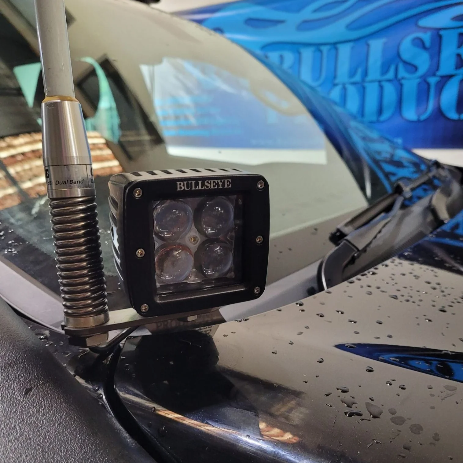 Mazda BT-50 (2021+) Bonnet Aerial and Light Bracket - Image 5