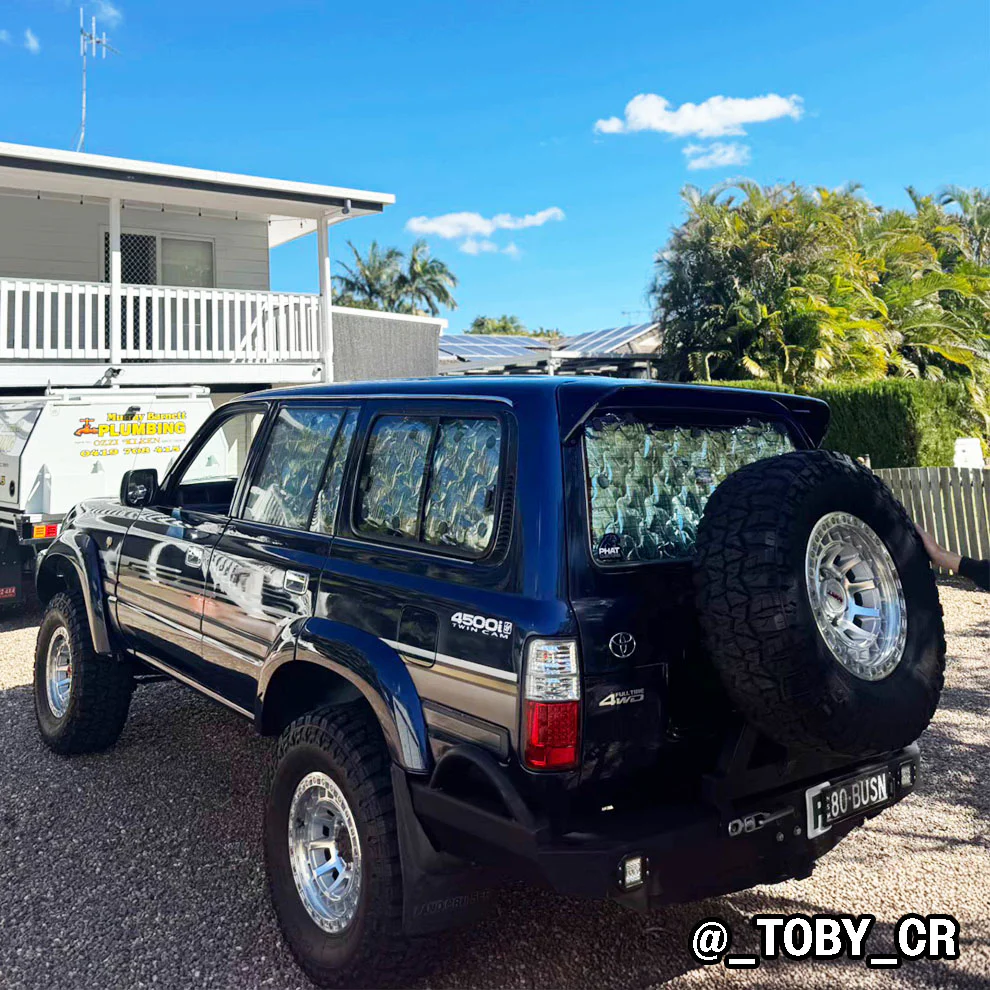 Solar Screens for Toyota Landcruiser 80 Series GXL - Image 5