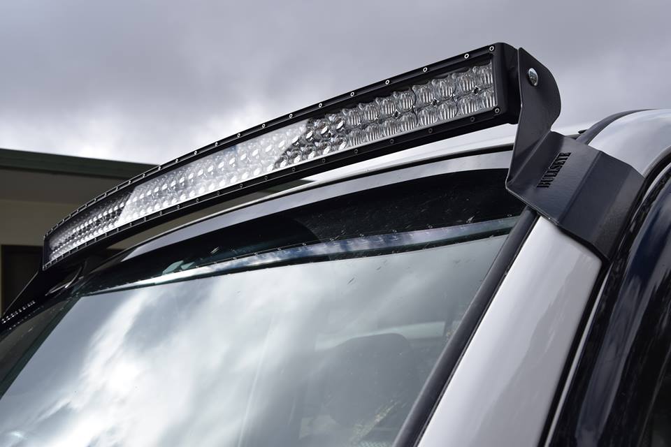 Toyota Landcruiser 100/105 Series 50" Curved Windscreen Mounting Brackets - Image 5