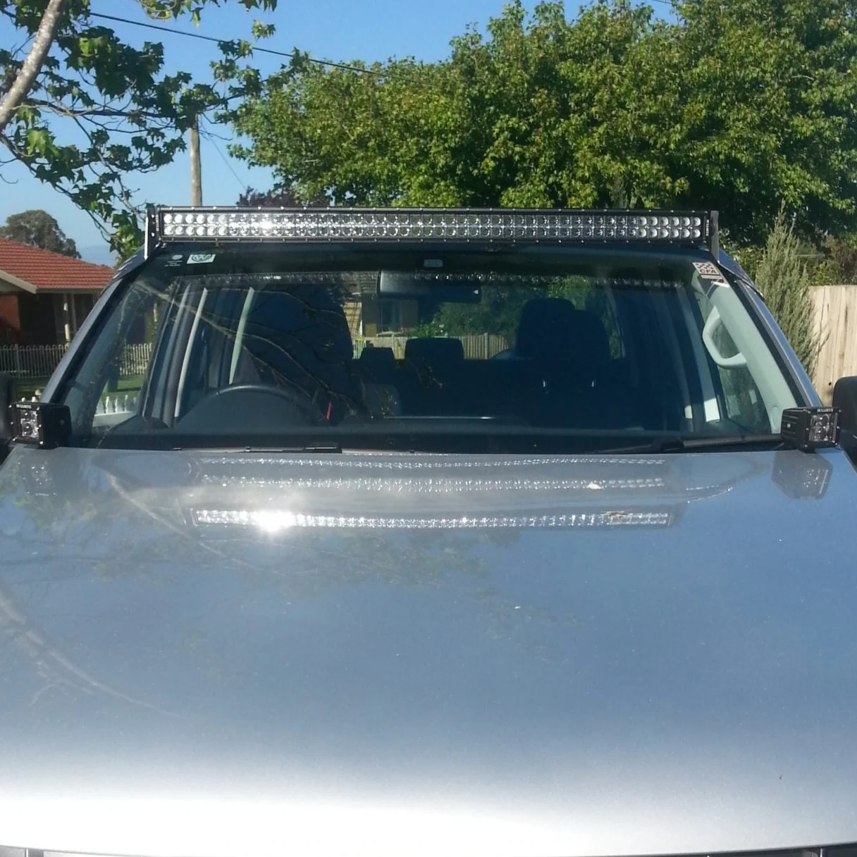 Volkswagen Amarok 50" Curved Windscreen Mounting Brackets - Image 4